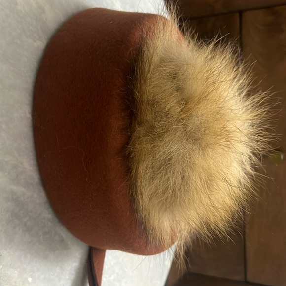 Accessories - Lancaste Vintage Fur Hat